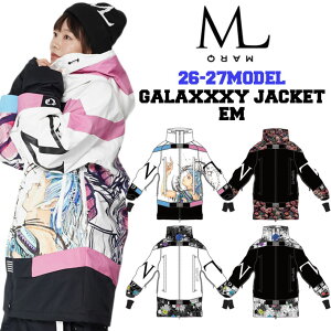 [�\�񏤕i] 26-27 �}�[�N���[�� �M�����N�V�[ �W���P�b�g �C�[�G�� GALAXXXY JACKET EM MQ07000EM �X�m�[�{�[�h�E�F�A ���j�Z�b�N�X [125�^703�^001�^991] MARQLEEN