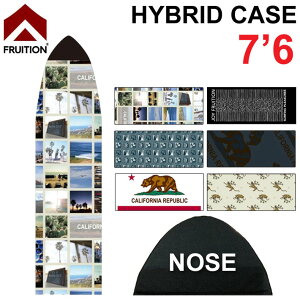 マイクロファイバー サーフボードケース 7'6 ファンボード用 サーフボードケース FRUITION HYBRID CASE ハイブリッド ケース フリューション ソフトケース サーフィン【即】