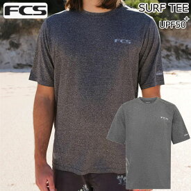 [メール便発送商品] FCS ラッシュガード メンズ 半袖 SURF TEE UPF50+ 水陸両用 紫外線対策 エフシーエス サーフィン マリンスポーツ