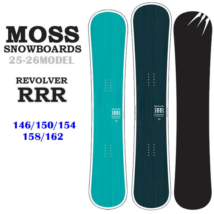 楽天市場】[予約商品] 25-26 モス MOSS スノーボード REVOLVER RRR 