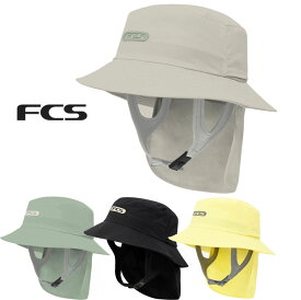 [メール便発送商品] 2024 FCS サーフハット ESSENTIAL SURF BUCKET HAT アウトドア 帽子 ユニセックス UPF50+ [UV対策特集]