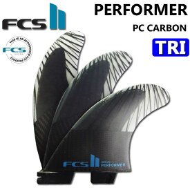 [店内ポイント20倍中!!] ショートボード用フィン FCS2 FIN エフシーエス2 フィン パフォーマー PERFORMER PC CARBON AirCore TRI [Black Teal] パフォ－マンスコア カーボン エアコア トライ 3FIN サーフボード スラスター【あす楽対応】