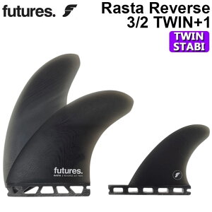 FUTURES FIN t[`[tB RASTA REVERSE 3/2 TWIN+1 o[X cC STABILISER X^rCU[ 2+1 3Zbg 3tB T[tByz