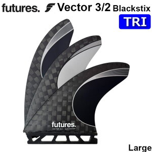 t[`[tB FUTURES FIN VECTOR 3^2 BLACKSTIX xN^[ TRI FIN LTCY SILVER 3Zbg T[tB T[t{[h gCtB XX^[ 3FINyz