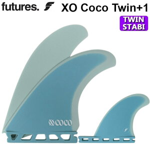 t[`[tB FUTURES FIN FIBER GLASS XO COCO TWIN+1 RREz[ T[tB cCX^rCU[ 2+1yz