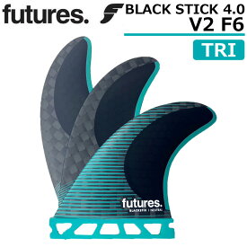 FUTURES FIN BLACKSTIX 4.0 F6 フューチャーフィン VECTOR II FOIL [Medium] ショートボード フィン 3枚セット【あす楽対応】