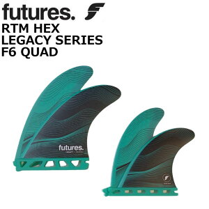 FUTURE FINS t[`[tB LEGACY F6 KV[ QUAD FIN 4fin T[tB T[t{[h yz