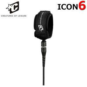 26 �N���G�C�`���[ �T�[�t�B�� ���[�V���R�[�h CREATURES 6ft 6�t�B�[�g ICON 6 6mm �T�[�t�B�� �p���[�R�[�h �V���[�g�{�[�h�y���z