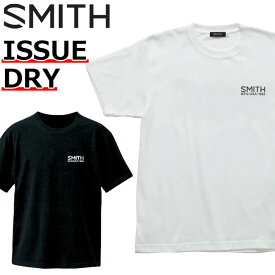 SMITH スミス ISSUE DRY イシュー ドライ Tシャツ T-Shirts メンズ 半袖 アパレル 速乾 ポリエステル [メール便発送商品]