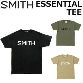 【～11日迄 2個で5倍！3個購入で10倍】スミス SMITH ESSENTIAL TEE Tシャツ メンズ 半袖 クルーネック カットソー アパレル [メール便発送商品]