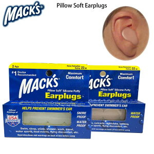 T[t@[YC[ \h  MACKS Pillow Soft }bNX s[ \tg Silicone Earplugs \tg VR C[vO h T[tB EH[^[X|[c s@yz