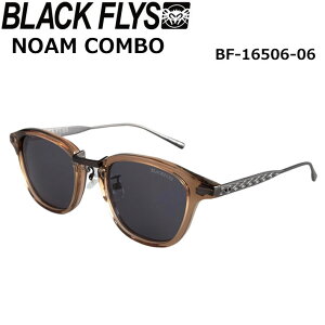�u���b�N�t���C �T���O���X BLACK FLYS [BF-16506-06] NOAM COMBO �m�[�� �R���{ [GREY HAVANA-M.GUN�^BROWN] �W���p���t�B�b�g