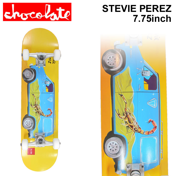 STEVIE コンプリート スケートボード チョコレート CHOCOLATE PEREZ COMPLETE【あす楽対応】 BOARD SKATE スケボー 完成品 [CH-130] スティービー・ペレズ 本体・コンプリート