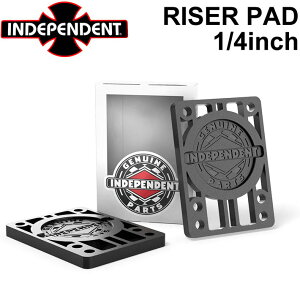 INDEPENDENT CfByfg RISER PAD CU[pbh 1/4C` [6.35mm] XP[g{[h gbN p[c SK8yz