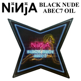 NINJA BEARING [ニンジャ] ベアリング BLACK NUDE ABEC7 OIL ブラックヌード スターケース入り スケートボード【あす楽対応】