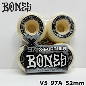 2026�N�x�� �X�P�[�g�{�[�h �E�B�[�� BONES WHEEL X-FORMULA SIDECUT �{�[���Y �E�B�[�� V5 52mm 97A [3] �X�P�{�[ �E�B�[�� 4�Z�b�g �G�b�N�X�t�H�[�~�����[ �T�C�h�J�b�g�y���z