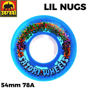 TgEB[ SATORI MOVEMENT XP[g{[h EB[ WHEEL LIL NUGS [16] BLUE 54mm 78A Tg[ug \tgEB[ SKATE BOARDyz