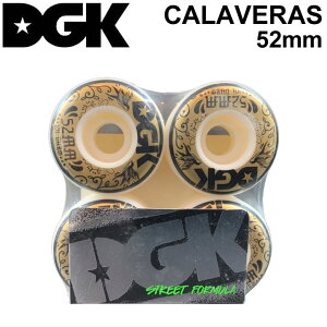 [݌Ɍ] DGK fB[W[P[ EB[ XP[g{[h CALAVERAS JxX [D18] 52mm 101A SKATE BOARD WHEEL 41Zbg XP{[yz