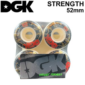 [݌Ɍ] DGK fB[W[P[ EB[ XP[g{[h STRENGTH XgNX [D19] 52mm 101A SKATE BOARD WHEEL 41Zbg XP{[yz