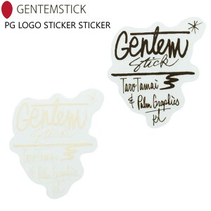 GENTEM STICK �Q���e���X�e�B�b�N PG LOGO STICKER �A�N�Z�T���[ �X�m�[�{�[�h �X�e�b�J�[ [12] [13]�y���z