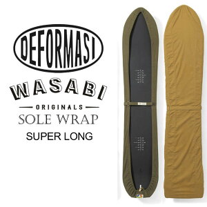 25-26 WASABI SOLE WRAP Tr \[bv Canvas Sole Wrap [SUPER LONG] Xm[{[h\[Jo[ LoX \[bv DEFORMASI ftH}V 2025 2026yz