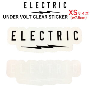 GNgbN XebJ[ ELECTRIC UNDER VOLT CLEAR STICKER [XSTCY] [1] [2] Xm[{[hXebJ[ ΂甄 1yz
