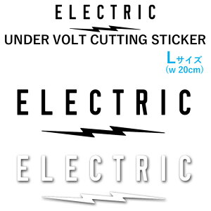 GNgbN XebJ[ ELECTRIC UNDER VOLT CUTTING STICKER [LTCY] [25] [26] JbeBOXebJ[ Xm[{[h XebJ[ ΂甄 1yz