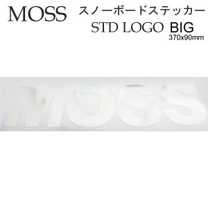 MOSS SNOWBOARDS X Xm[{[h STD LOGO BIG JbeBOXebJ[ [370mm x 120mm] [17] V[ fJ[ ] Xm[{[h Xm{[ ANZT[yz