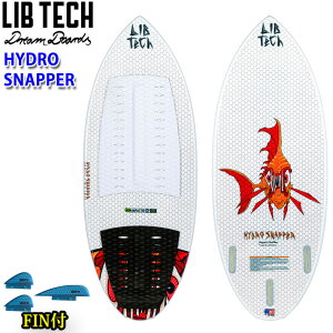 [営業所止め送料無料] ウェイクサーフィン LIBTECH サーフボード リブテック HYDRO SNAPPER ハイドロスナッパー WAKE SURF用 ボートサーフィン サーフボード フィン付 Lib Tech Surfboards 公式大会認定