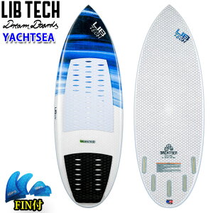 [営業所止め送料無料] ウェイクサーフィン Lib Tech リブテック YACHTSEA 5FIN WAKE SURF用 ボード サーフィン サーフボード 4フィン付