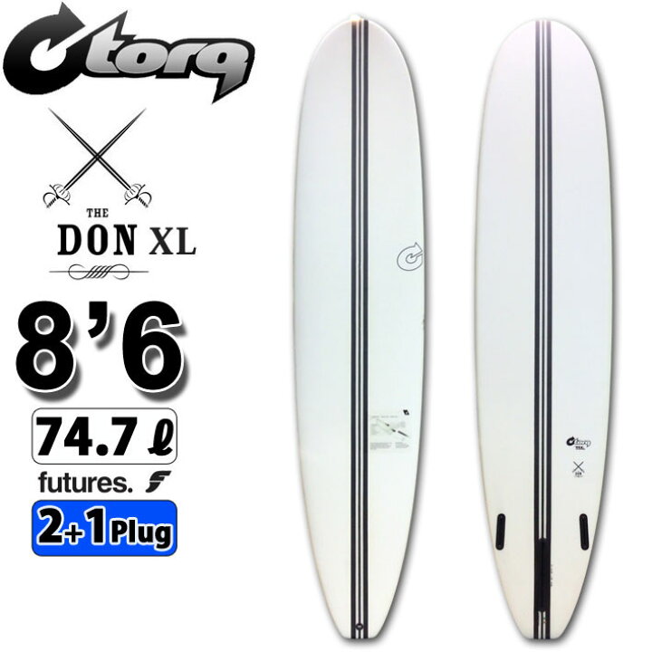 楽天市場】torq surfboard トルク サーフボード TEC DON XL 8
