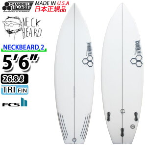 [i] CHANNEL ISLANDS `lACY JtHjA AbN lbNxA[h2 T[t{[h NECKBEARD2 [5'6] FCS2 TRI FIN [cƏ~ߑ]