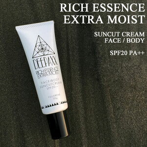 DEEPAXX fB[pbNX RICH ESSENCE EXTRA MOIST SUNCUT CREAM 50g b`GbZX GNXgCXg TJbgN[ SPF20++ ( N[^Cv p Sgp tFCX&{fB[ ) [[֑]