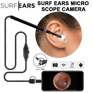 [4`25{3w10{] SURF EARS T[tC[Y MICRO SCOPE CAMERA }CNXR[vJ T[tB  T[tBp jp T[t@[YC[ h~ Be