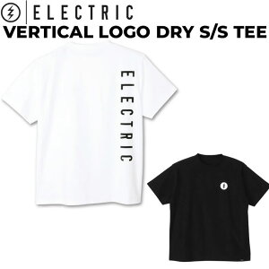 [[֔i] GNgbN ELECTRIC TVc  VERTICAL LOGO DRY S^S TEE UVCUT  o[`J S hC T[tB XP[g{[h ނ tBbVO AEghA St {Ki