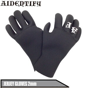 AIDENTIFY O[u ACfeBt@C JERSEY GLOVES 2mm W[W T[tO[u { T[tB ~p h΍ H ~ EC^[ yz