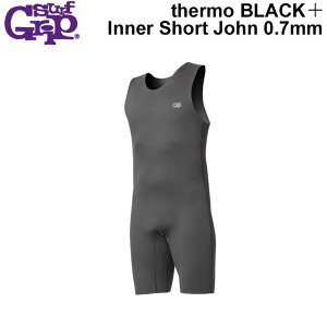 [11ȍ~] SURF GRIP T[tObv T[tB Ci[ V[gW thermo BLACK plus Inner Short John 0.7mm EFbgX[c LMf N h {Ki