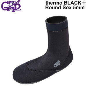 SURF GRIP T[tObv T[tB u[c \bNX T[tu[c thermo BLACK Round Sox 5mm Eh \bNX u[c h  {Kiyz