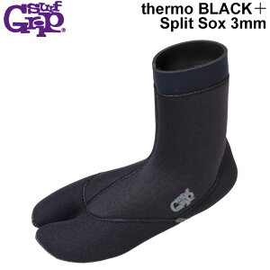 [11ȍ~] SURF GRIP T[tObv T[tB u[c \bNX T[tu[c thermo BLACK Split Sox 3mm w \bNX u[c h  {Ki