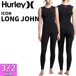 2026 �n�[���[ Hurley �E�F�b�g�X�[�c ���f�B�[�X �����O�W���� [GZLJIC26] ICON 3/2MM LONG JOHN �A�C�R�� �W���[�W NON ZIP �m���W�b�v �T�[�t�B�� �E�G�b�g�X�[�c ���{���K�i�y���z