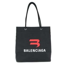 バレンシアガ BALENCIAGA (701748 210BW 1000 BLACK) 22awブラック EXPLORER SHOPPER BAG エキスプローラ スモール刺繍 ショッピングバッグ トートバッグ メンズ バッグ