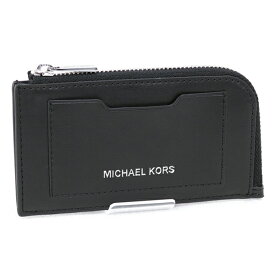 メンズ マイケルコース MICHAEL KORS (39S0LGFE6L BLACK) 21ss ブラック フラグメントケース GIFTING L ZIP WALLET 小銭入れ カードケース