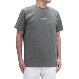 ボーラー BALR. (B1112.1051 DK GREY HEATHER) 22awQ-Series Straight T-Shirt ダークグレー メンズ トップス 半袖 Tシャツ