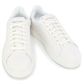 【アウトレットセール】エンポリオアルマーニ EMPORIO ARMANI (X4X598 XF662 00894 OFF WHITE) 22aw オフホワイト メンズ 靴 スニーカー