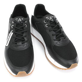 エンポリオアルマーニ イーエーセブン EMPORIO ARMANI EA7 (X8X114 XK270 A120 BLACK+WHITE) 23SS ブラック×ホワイト メンズ 靴 スニーカー