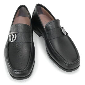 【25日(木)はP10倍！】サルヴァトーレ フェラガモ Salvatore Ferragamo (LINUS 0753816 NERO) 22aw ブラック 靴 メンズ ガンチーニ ビジネスシューズ ローファー