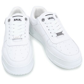 【30日(木)ポイント10倍】訳あり ボーラー BALR. (B1511.1021 BRIGHT WHITE) 23AW ホワイト Club B Classic Sneakerメンズ 靴 スニーカー
