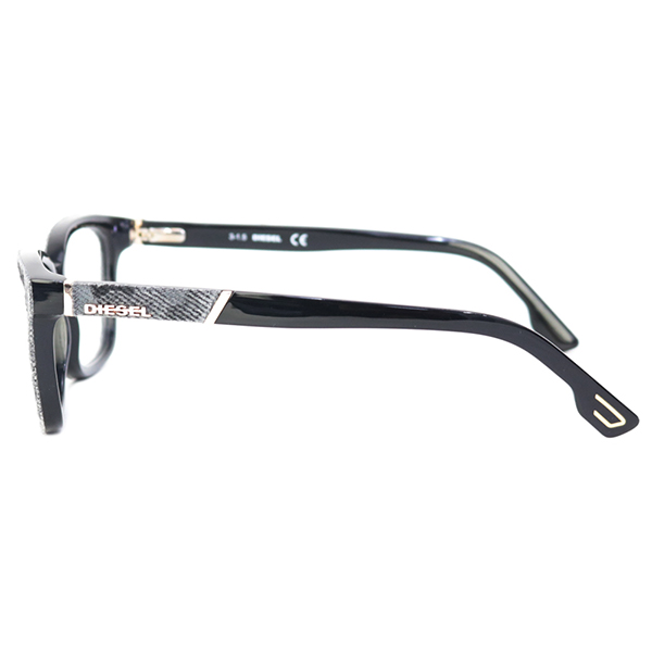 ディーゼル DIESEL レディース メガネフレーム 眼鏡 ウェリントン グレー×ブラック (DL5137 020 GL×BK) |  FONTANA（フォンターナ）