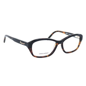 ディースクエアード DSQUARED2 (DQ5117 056 DB) ブラック×ダークブラウン メガネフレーム 眼鏡 レディース