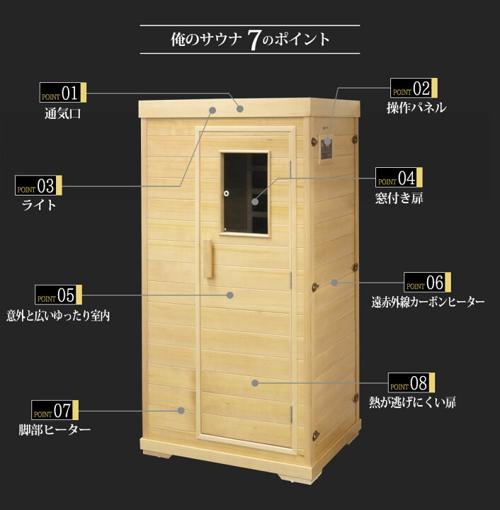楽天市場】【75％OFF】自宅サウナ 家庭用サウナ コンパクトサイズ 一人 